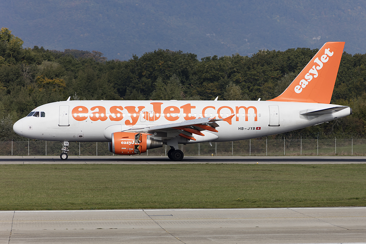 EasyJet, HB-JYB, Airbus, A319-111, 24.09.2017, GVA, Geneve, Switzerland 


