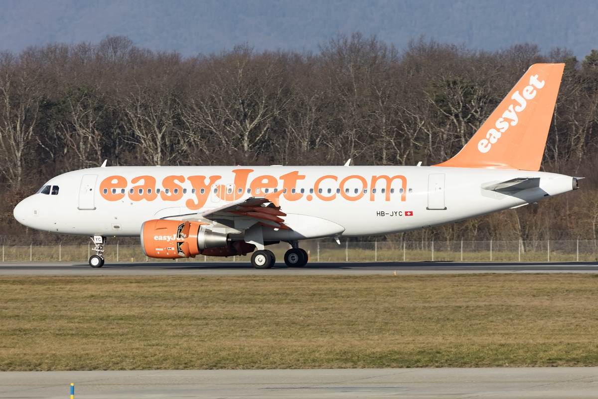 EasyJet, HB-JYC, Airbus, A320-214, 30.01.2016, GVA, Geneve, Switzerland 


