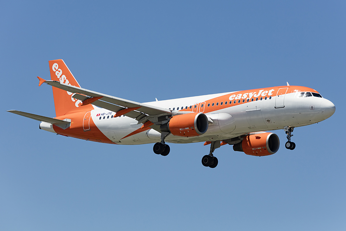 EasyJet, HB-JYE, Airbus, A320-214, 17.07.2016, GVA, Geneve, Switzerland



