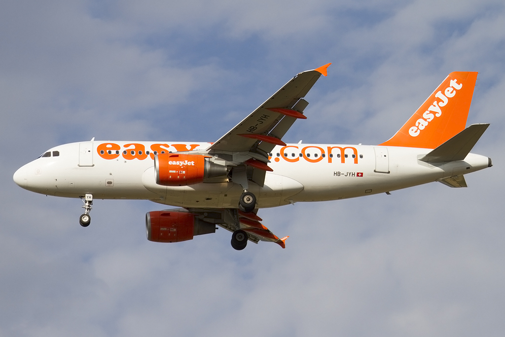 EasyJet, HB-JYH, Airbus, A319-111, 19.07.2015, BSL, Basel, Switzerland 




