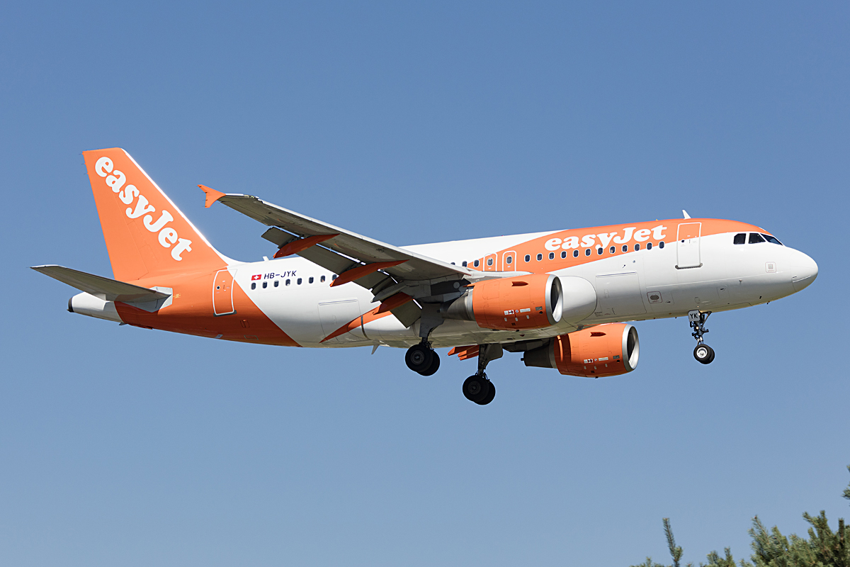 EasyJet, HB-JYK, Airbus, A319-111, 17.07.2016, GVA, Geneve, Switzerland


