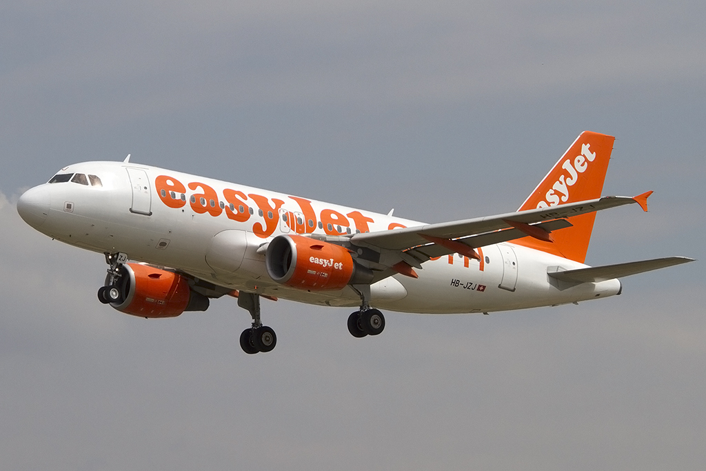 EasyJet, HB-JZJ, Airbus, A319-111, 02.06.2014, BCN, Barcelona, Spain 




