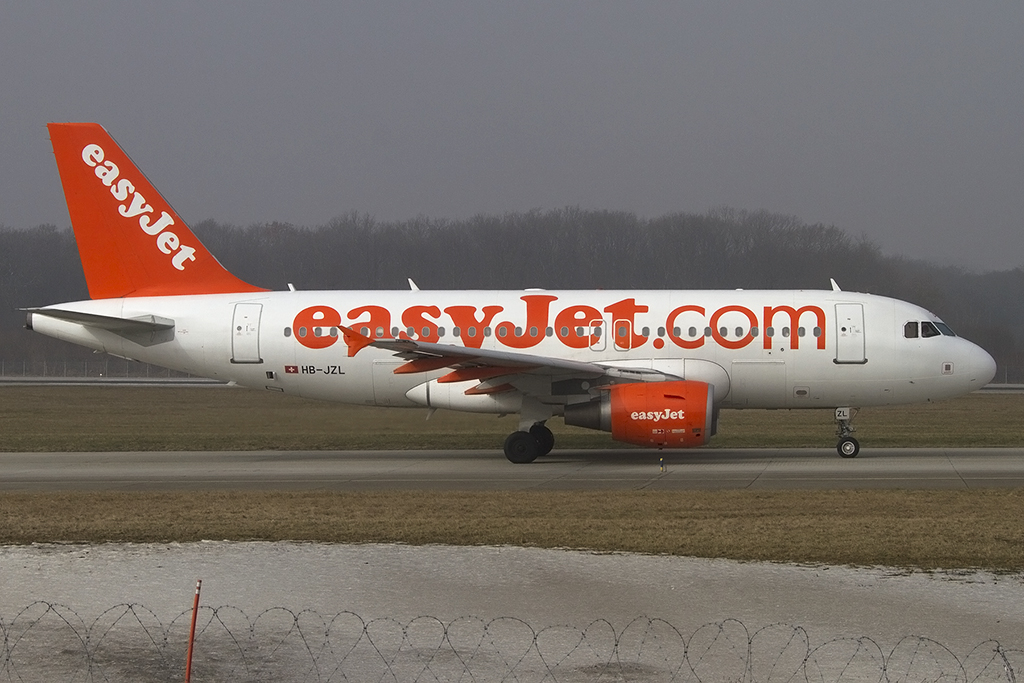 EasyJet, HB-JZL, Airbus, A319-111, 12.02.2015, GVA, Geneve, Switzerland 



