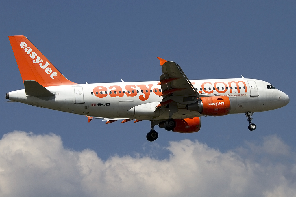EasyJet, HB-JZQ, Airbus, A319-111, 31.08.2013, GVA, Geneve, Switzerland 



