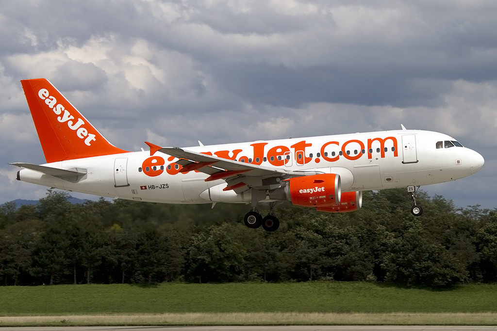 EasyJet, HB-JZS, Airbus, A319-111, 17.08.2014, BSL, Basel, Switzerland




