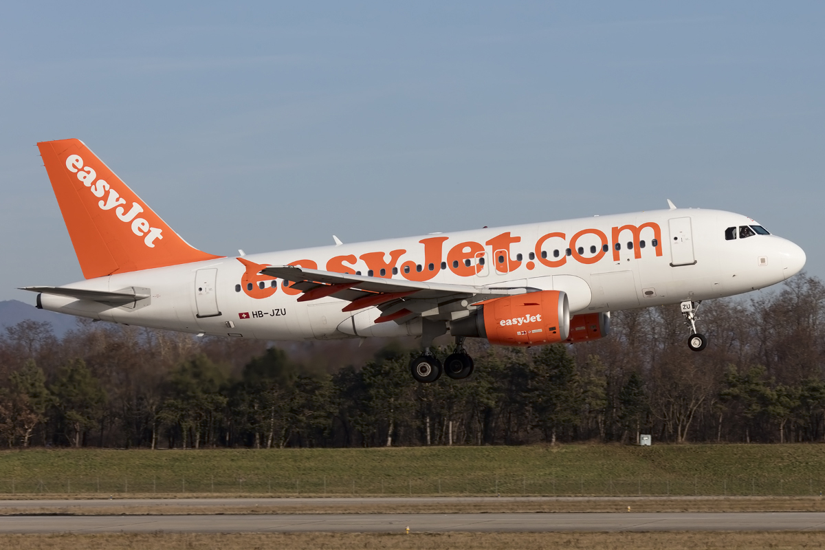 EasyJet, HB-JZU, Airbus, A319-111, 20.12.2015, BSL, Basel, Switzerland 
