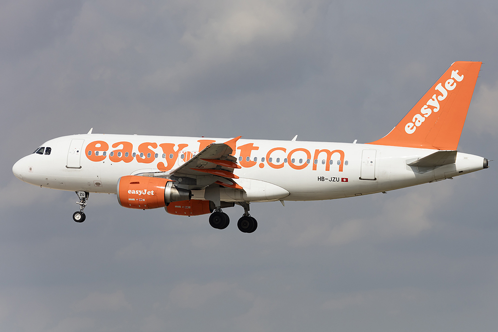 EasyJet, HB-JZU, Airbus, A319-111, 26.09.2015, BCN, Barcelona, Spain 




