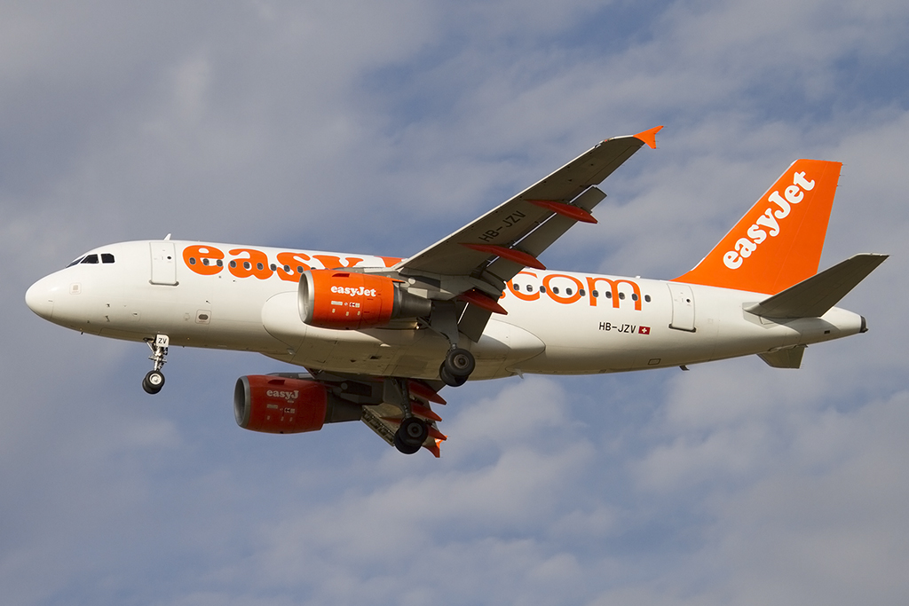EasyJet, HB-JZV, Airbus, A319-111, 19.07.2015, BSL, Basel, Switzerland 



