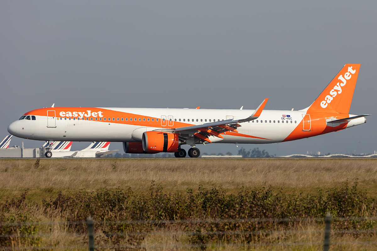 EasyJet, OE-ISC, Airbus, A321-251NX, 10.10.2021, CDG, Paris, France