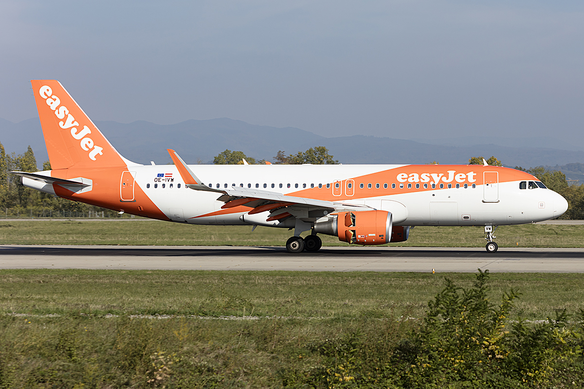 EasyJet, OE-IVW, Airbus, A320-214, 09.10.2018, BSL, Basel, Switzerland 



