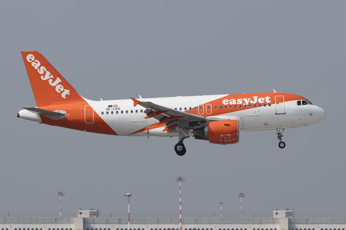 EasyJet, OE-LKG, Airbus, A319-111, 06.09.2018, MXP, Mailand, Italy 


