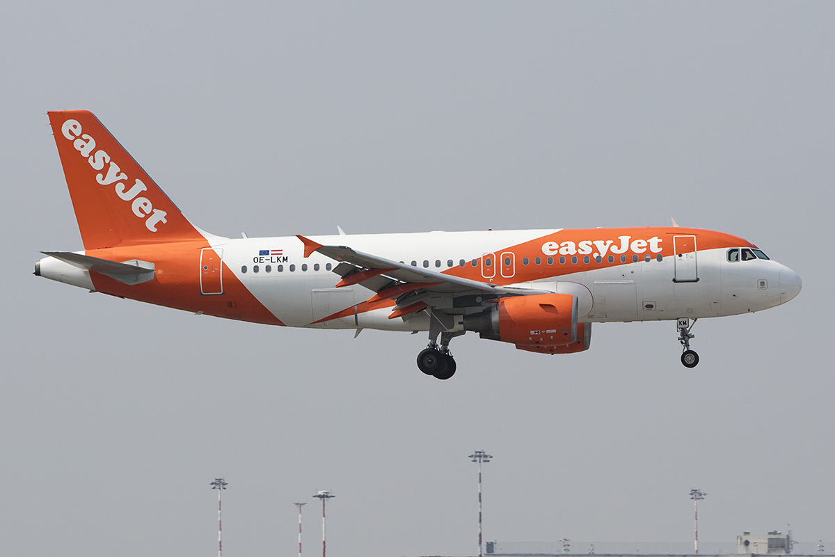 EasyJet, OE-LKM, Airbus, A319-111, 06.09.2018, MXP, Mailand, Italy 


