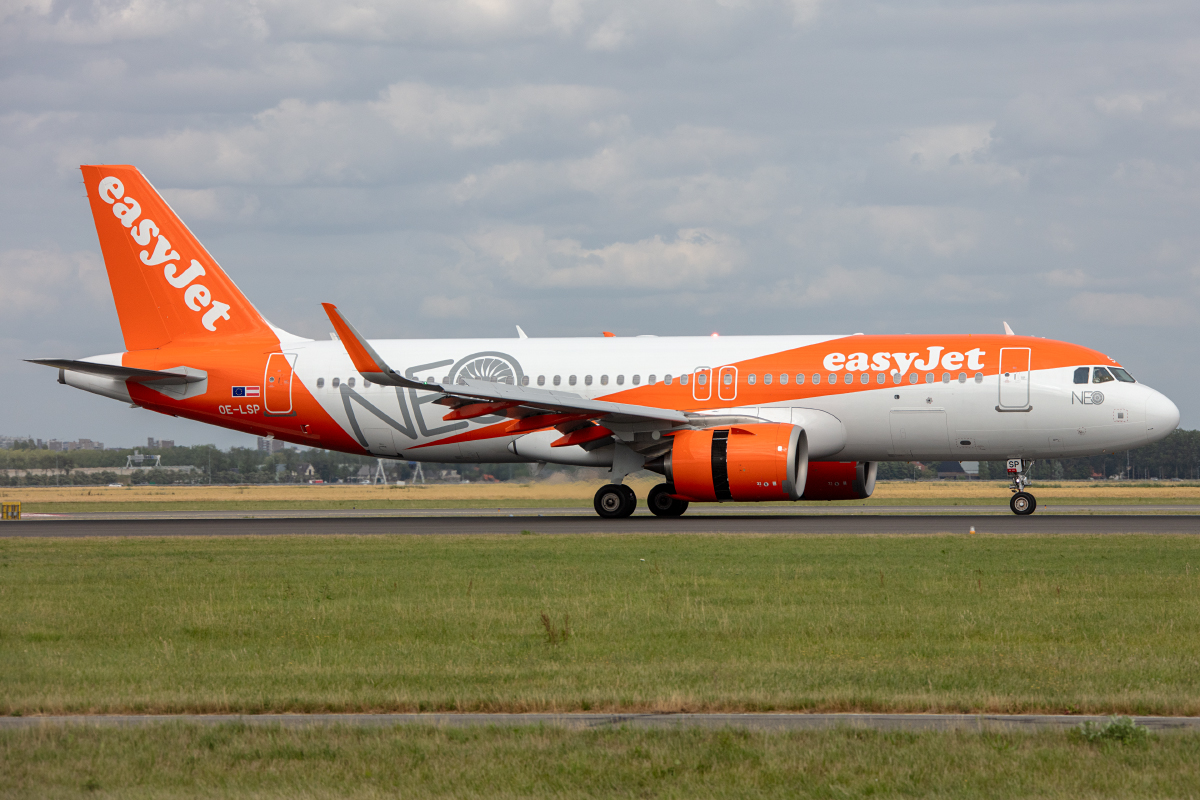 EasyJet, OE-LSP, Airbus, A320-251N, 02.07.2023, AMS, Amsterdam, Niederlande