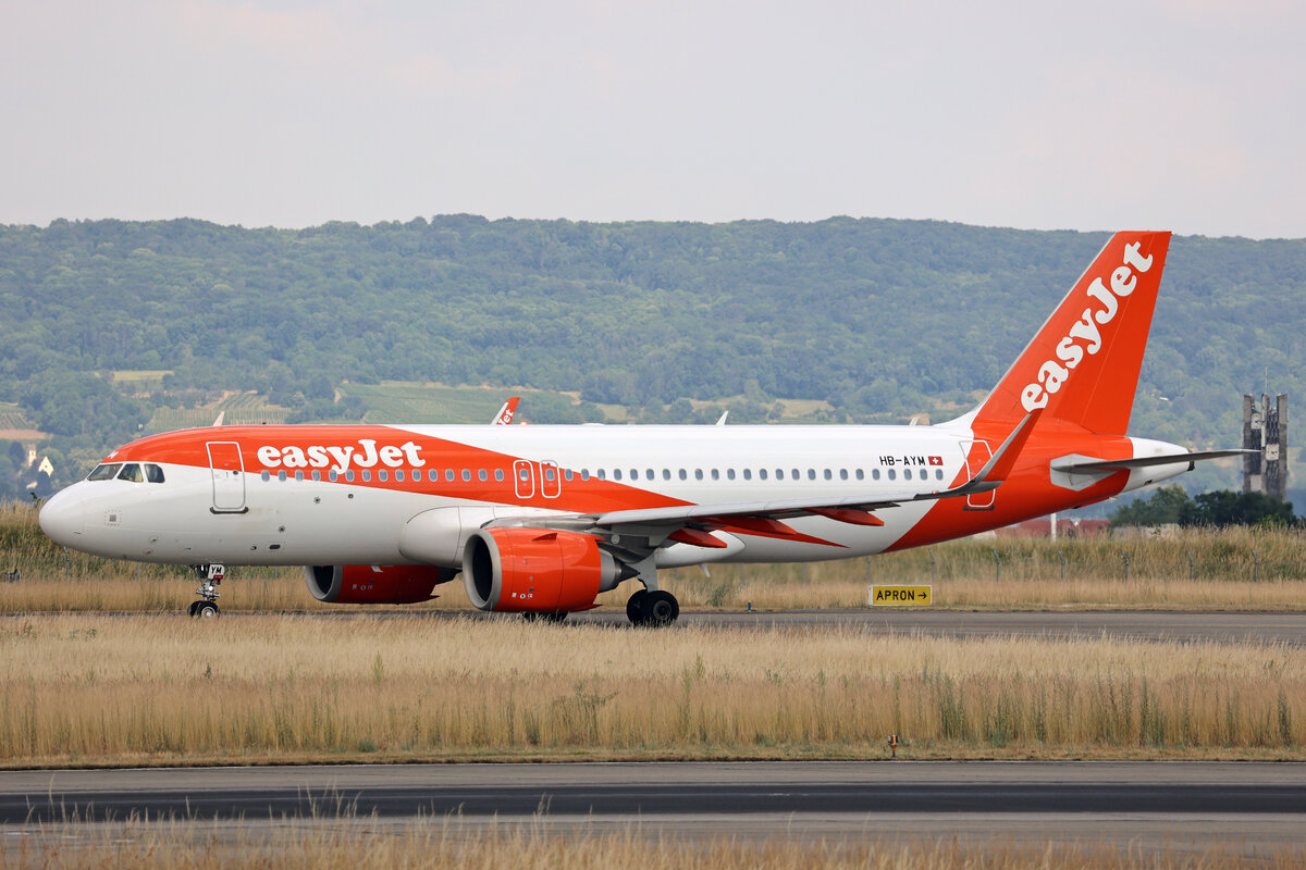easyJet Switzerland, HB-AYM, Airbus A320-251N, msn: 9171, 16.Juni 2023, BSL Basel - Mülhausen, Switzerland.