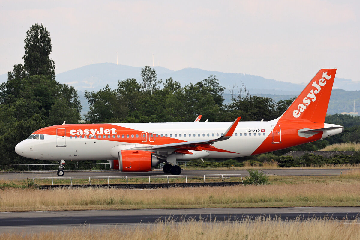easyJet Switzerland, HB-AYP, Airbus A320-251N, msn: 10863, 16.Juni 2023, BSL Basel - Mülhausen, Switzerland.