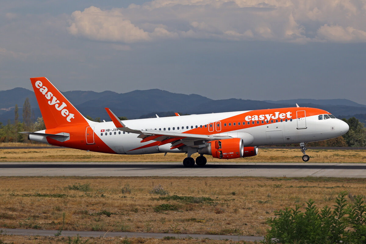 easyJet Switzerland, HB-JXN, Airbus A320-214, msn: 8068, 15.August 2026, BSL Basel - M�lhausen, Switzerland.