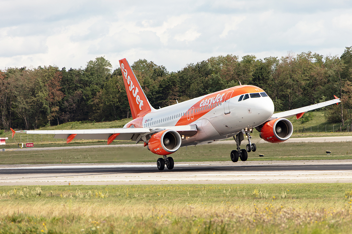 EasyJet Switzerland, HB-JYI, Airbus, A319-111, 13.08.2019, BSL, Basel, Switzerland



