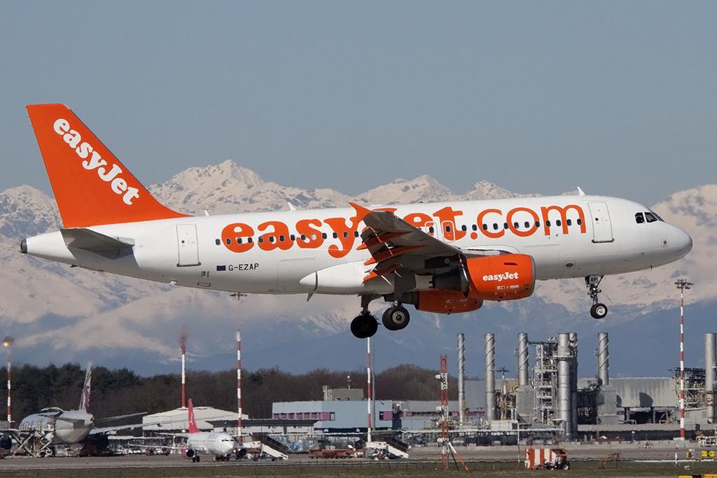 EasyJet,G-EZAP, Airbus, A319-111, 06.04.2015, MXP, Mailand-Malpensa, Italy 




