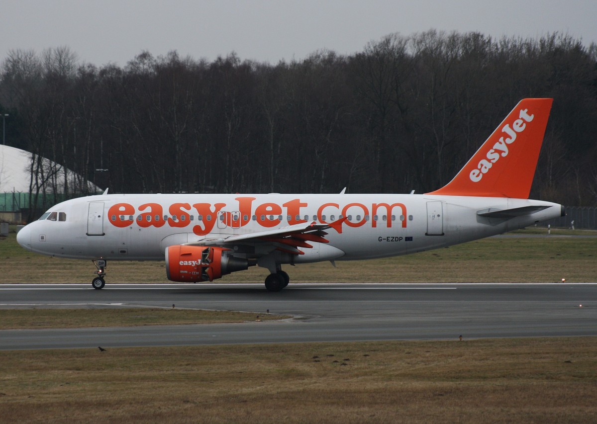 EasyJet,G-EZDP,(c/n3675),Airbus A319-111,01.03.2014,HAM-EDDH,Hamburg,Germany