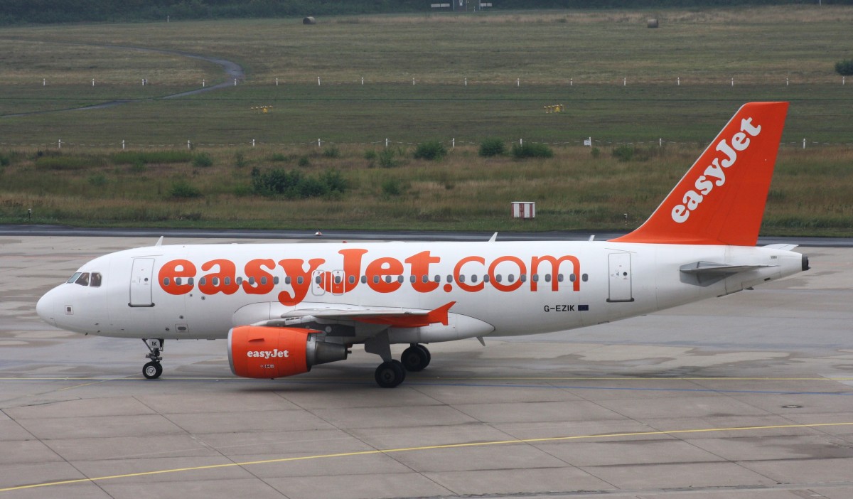 EasyJet,G-EZIK,(c/n2481),Airbus A319-111,08.09.2013,CGN-EDDK,Kln-Bonn,Germany