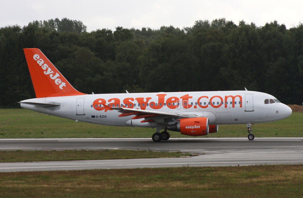 easyJet,G-EZIX,(c/n2605),Airbus A319-111,31.08.2013,HAM-EDDH,Hamburg,Germany