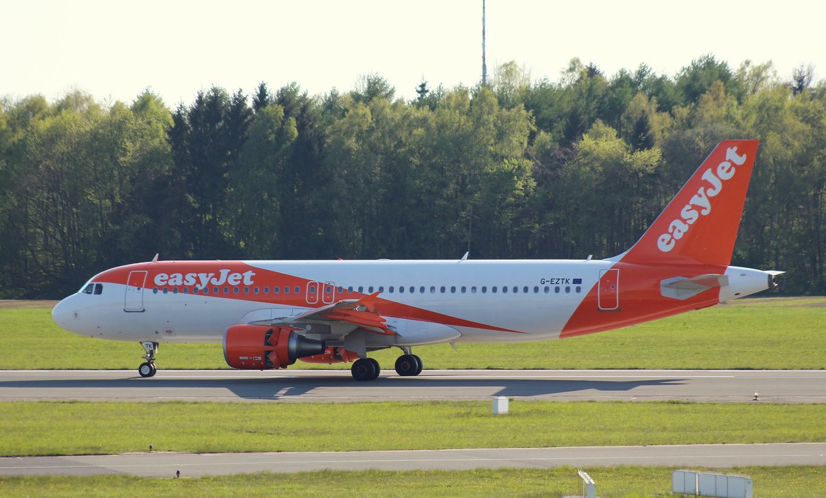 EasyJet,G-EZTK, (c/n 3991),Airbus A 320-214, 06.05.2026, HAM-EDDH, Hamburg, Germany 