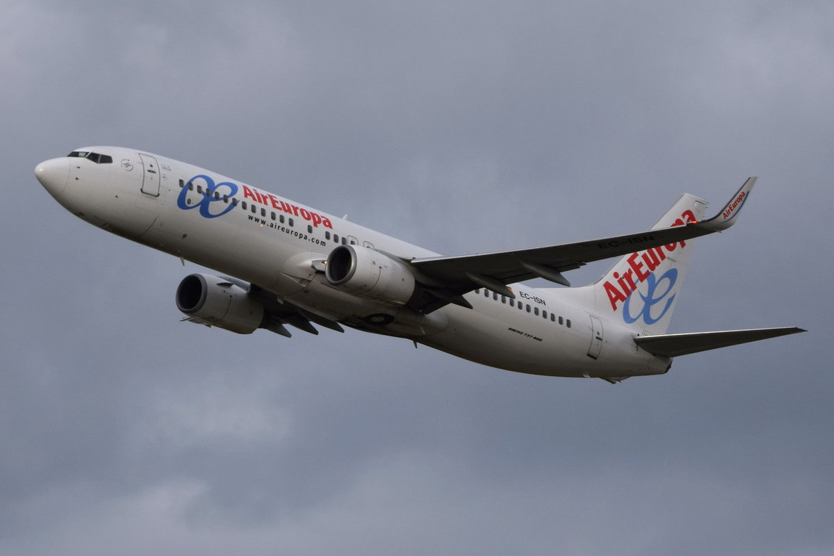 EC-ISN Air Europa Boeing 737-86Q(WL)  , MUC , 22.10.2017