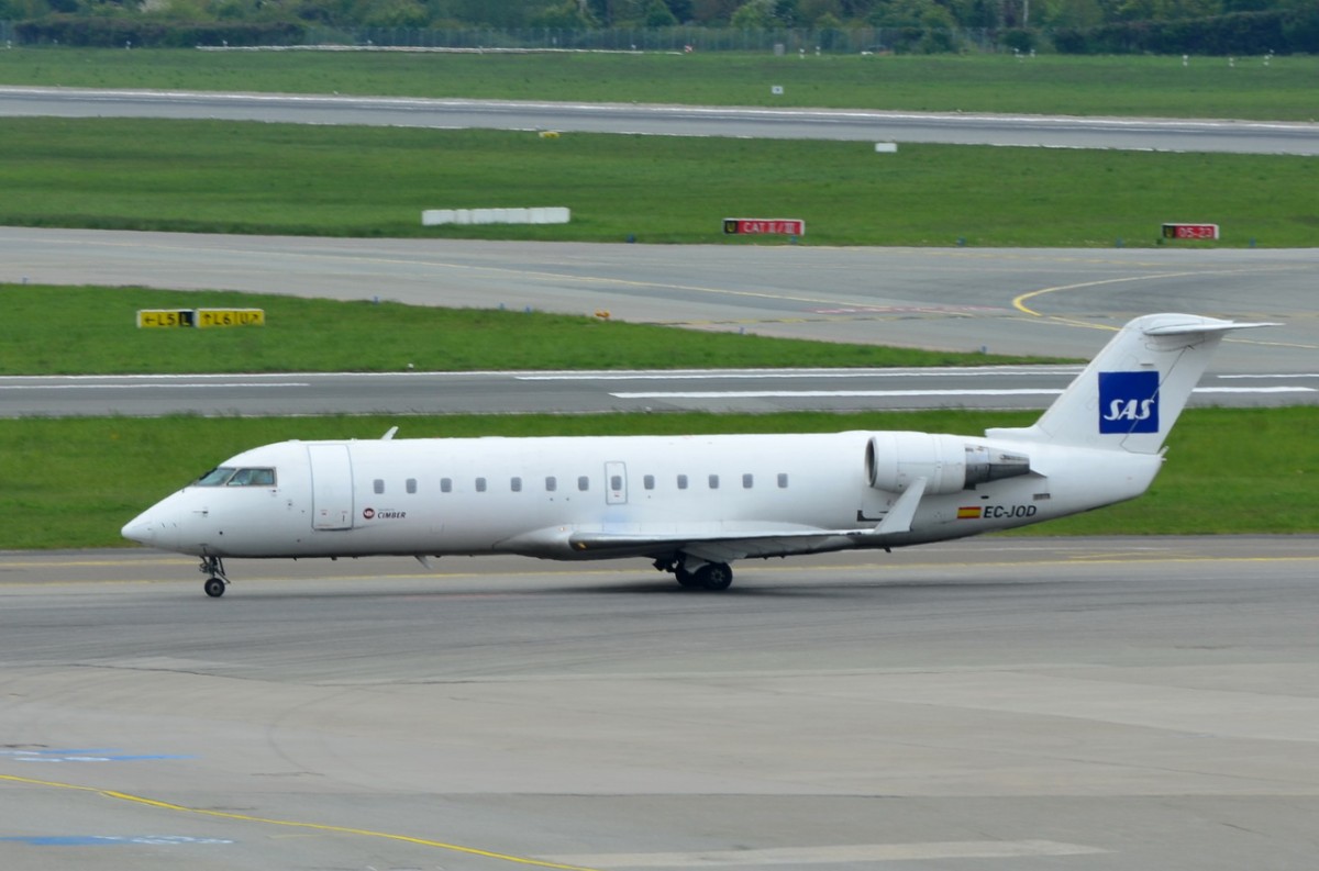 EC-JOD SAS  Canadair CL-600-2B19 Regional Jet CRJ-200ER    zum Start in Hamburg  04.05.2014