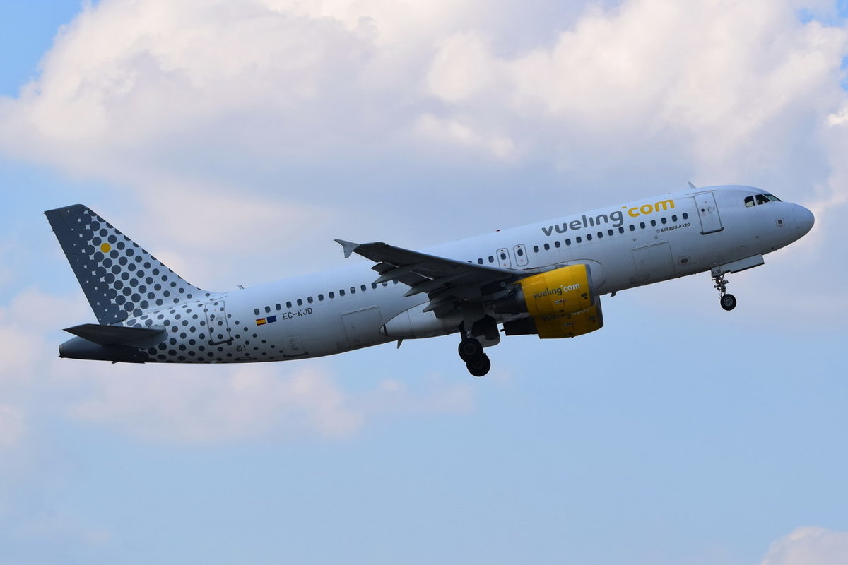 EC-KJD Vueling Airbus A320-216  , MUC , 12.05.2018