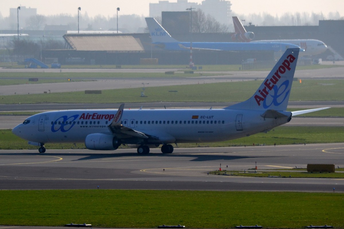 EC-LUT Air Europa Boeing 737-85P(WL)   09.03.2014   Amsterdam-Schiphol