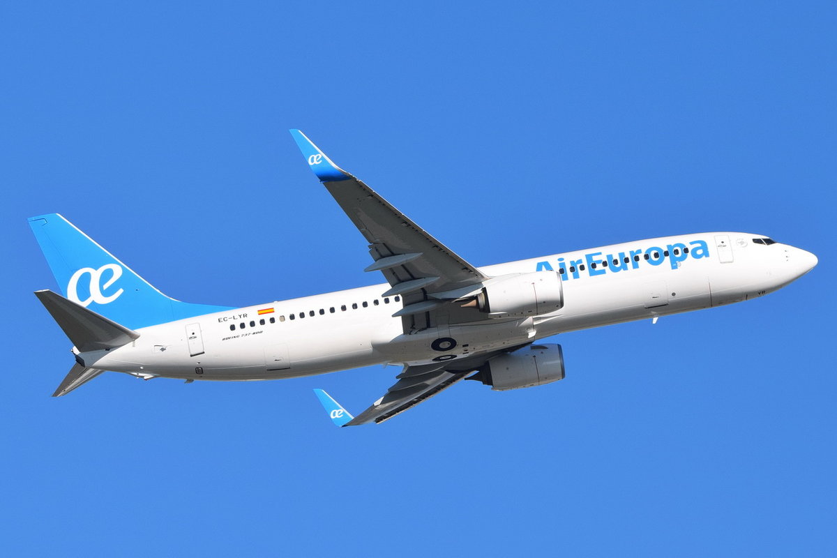 EC-LYR Air Europa Boeing 737-85P(WL) , 14.10.2018 , MUC