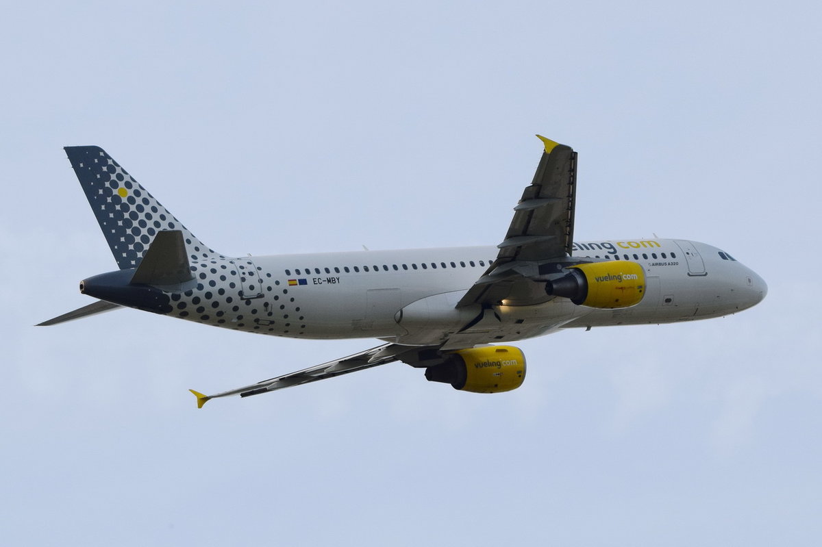 EC-MBY Vueling Airbus A320-214   , MUC , 03.06.2017