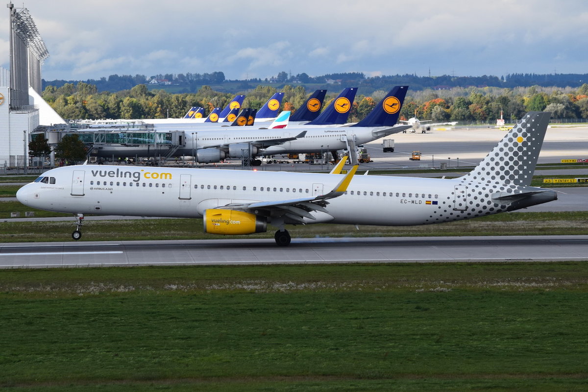 EC-MLD Vueling Airbus A321-231(WL)  , MUC , 03.10.2017