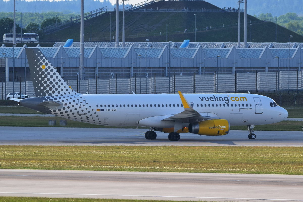EC-MVE Vueling Airlines Airbus A320-232(WL)  , MUC , 21.05.2018