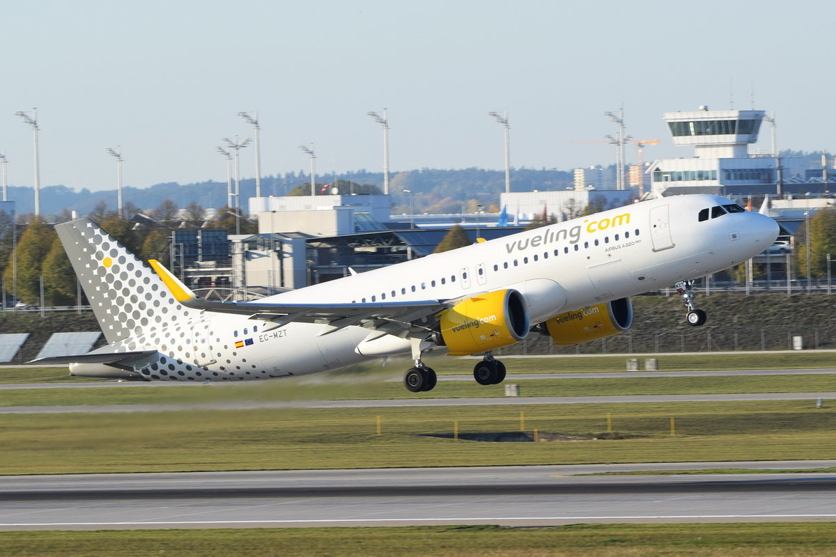 EC-MZT Vueling Airbus A320-271N  , MUC , 14.10.2018