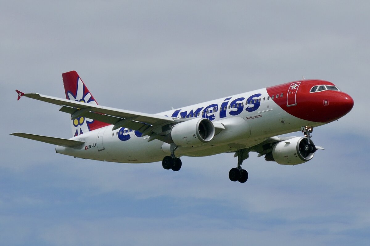 Edelweiss Air, A320-200, HB-JLP,  Elm , 20.5.24, Zürich