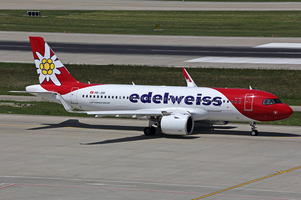 Edelweiss Air, HB-JDB, Airbus A320-271N, msn: 9373,  Hoch-Ybrig , 25.Mai 2026, ZRH Z�rich, Switzerland.