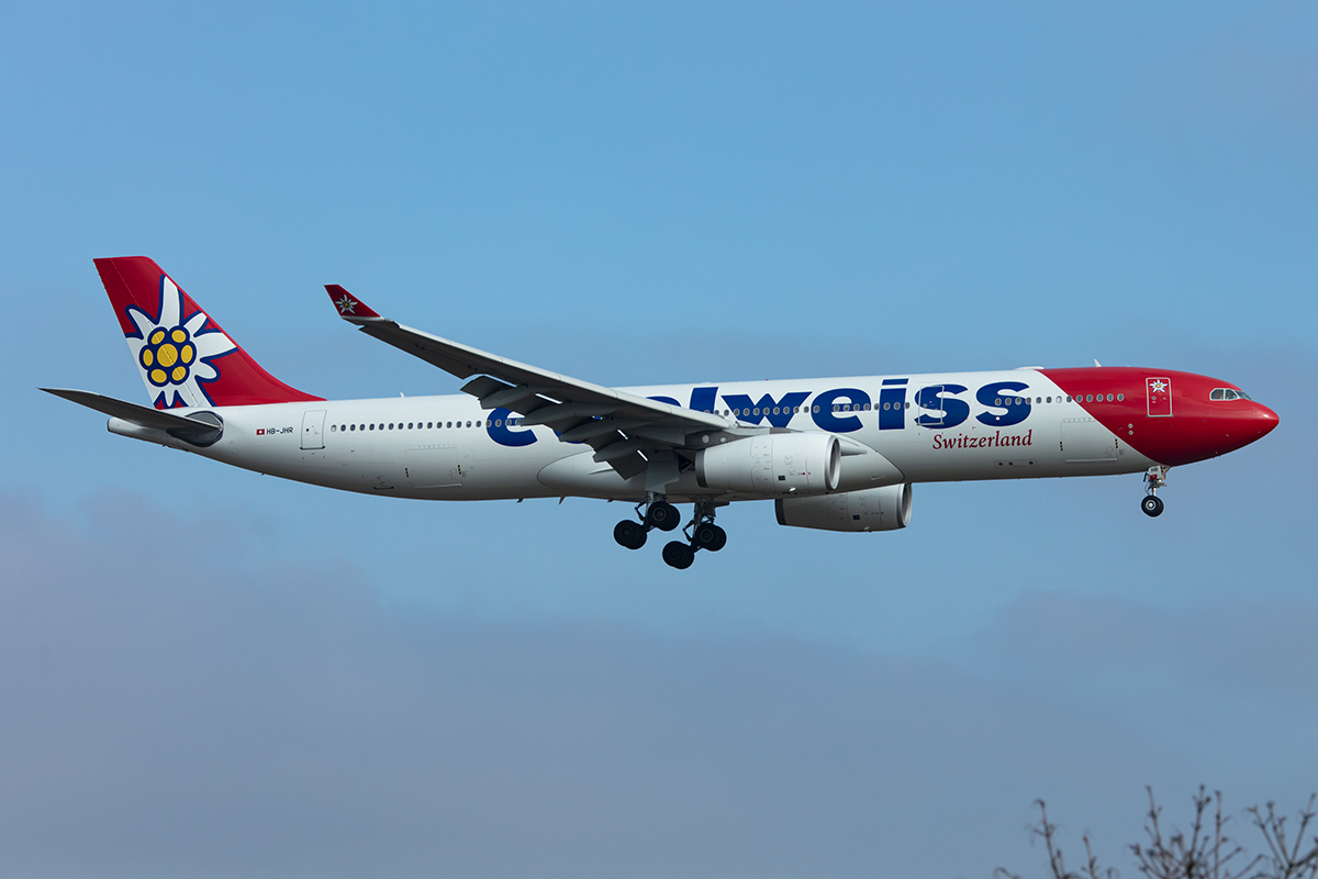 Edelweiss Air, HB-JHR, Airbus, A330-343, 21.01.2020, ZRH, Zürich, Switzerland


