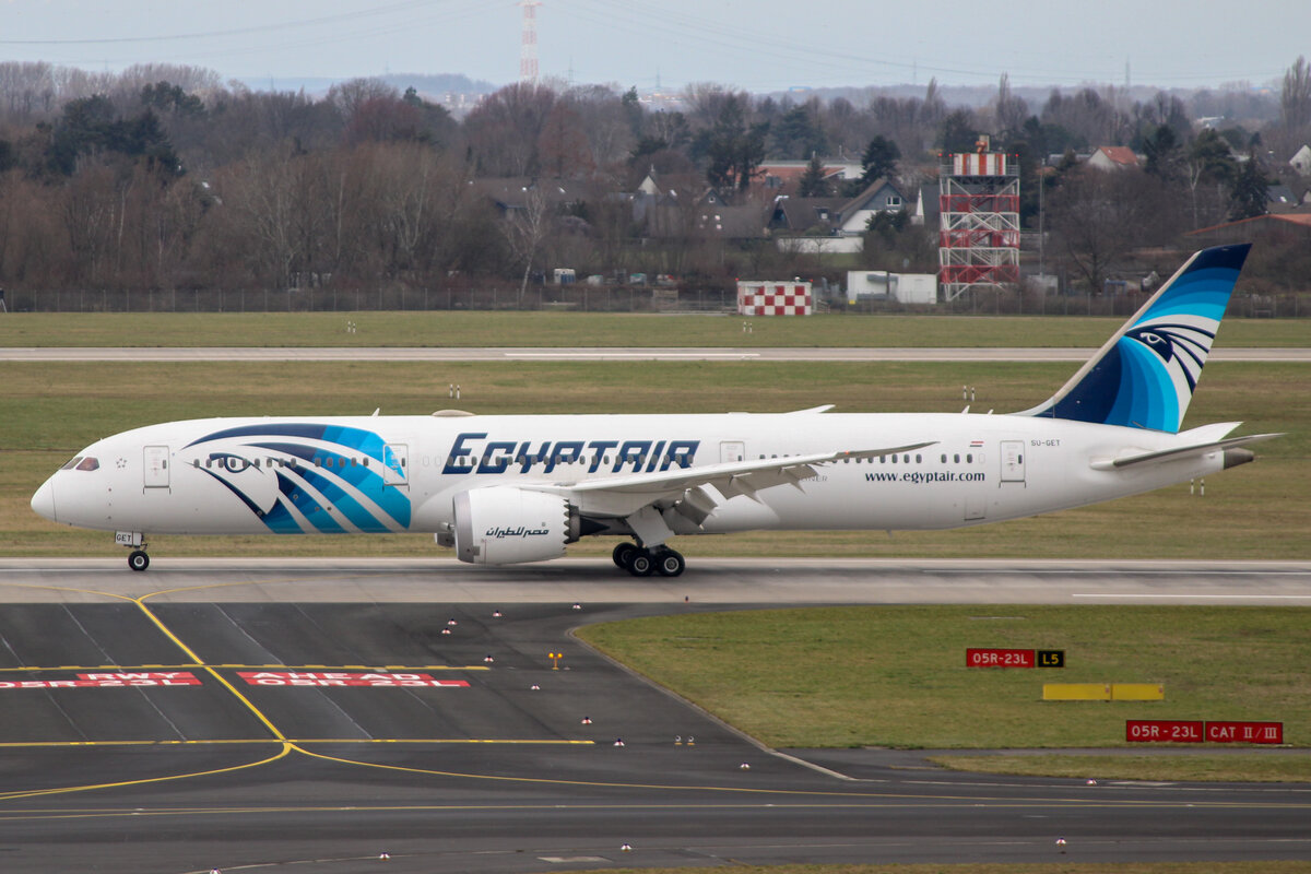 Egypt Air | SU-GET | Boeing 787-9 Dreamliner | Düsseldorf DUS/EDDL | 17/02/2023