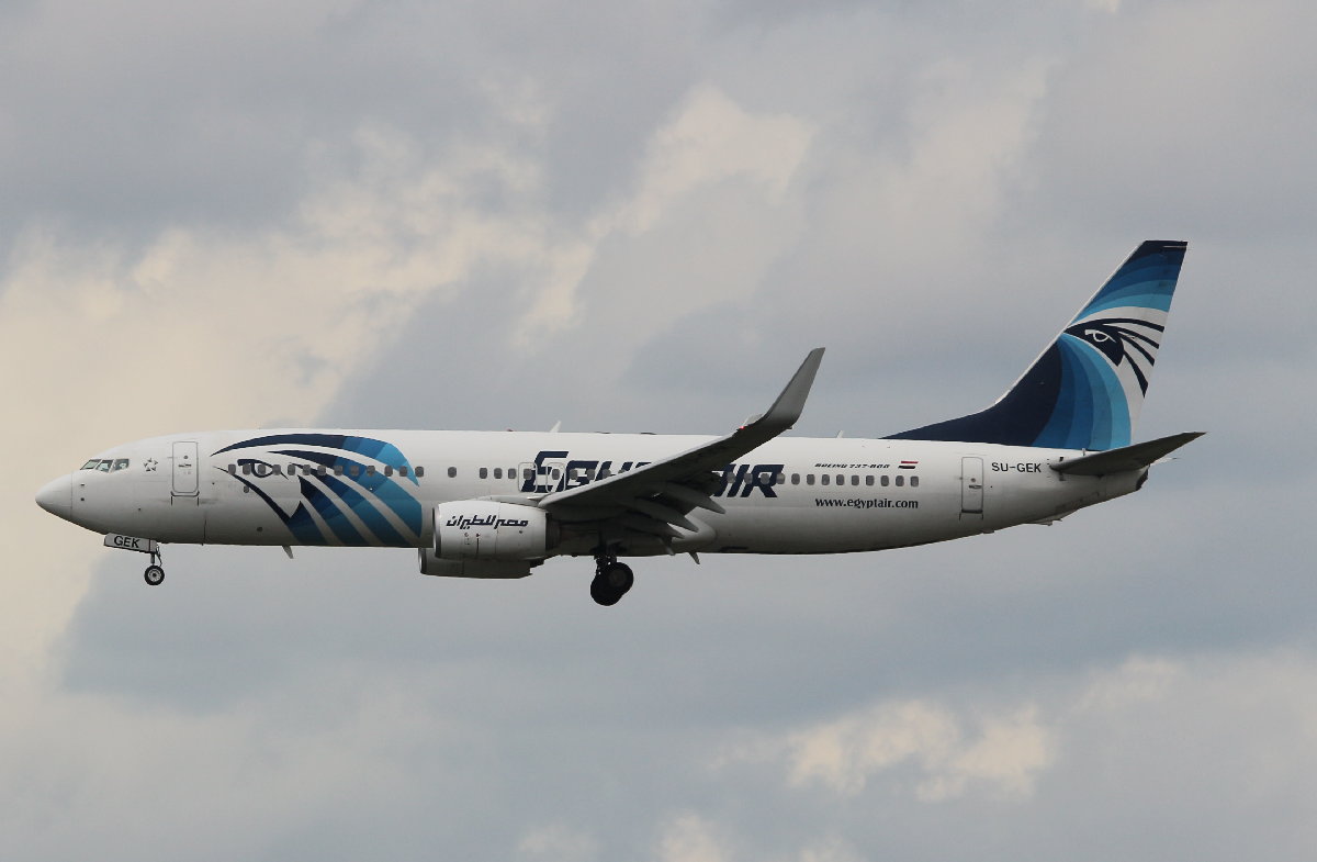 Egypt Air, Boeing B 737-866, SU-GEK, BER, 09.06.2026