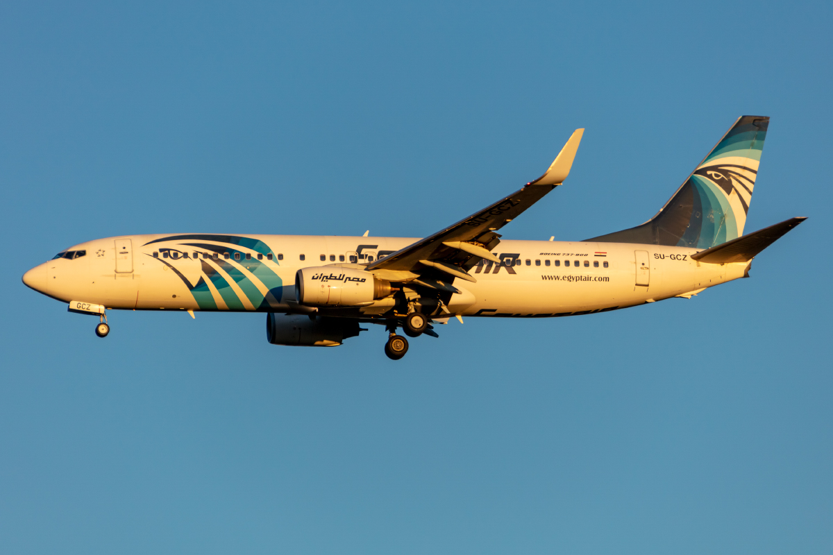 Egypt Air, SU-GCZ, Boeing, B737-866, 05.11.2021, MXP, Mailand, Italy