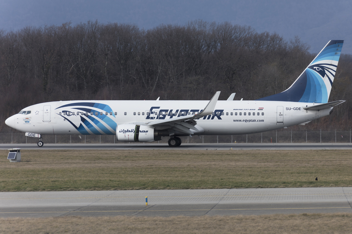 Egypt Air, SU-GDE, Boeing, B737-866, 30.01.2016, GVA, Geneve, Switzerland 




