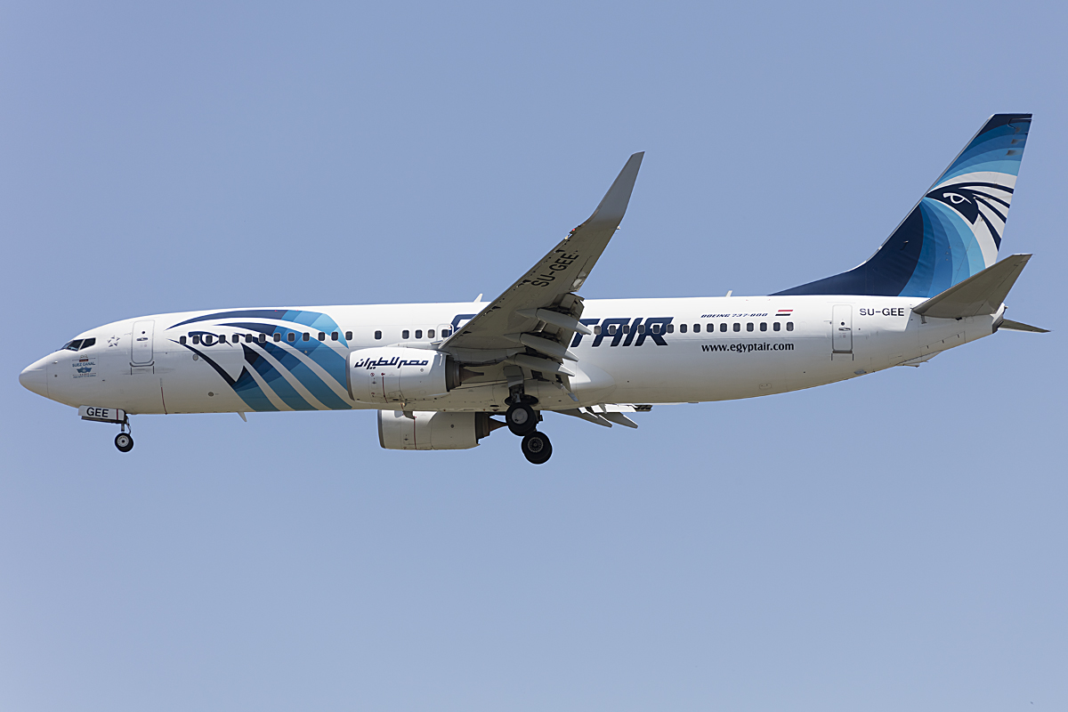 Egypt Air, SU-GEE, Boeing, B737-866, 15.05.2016, MXP, Mailand, Italy 
