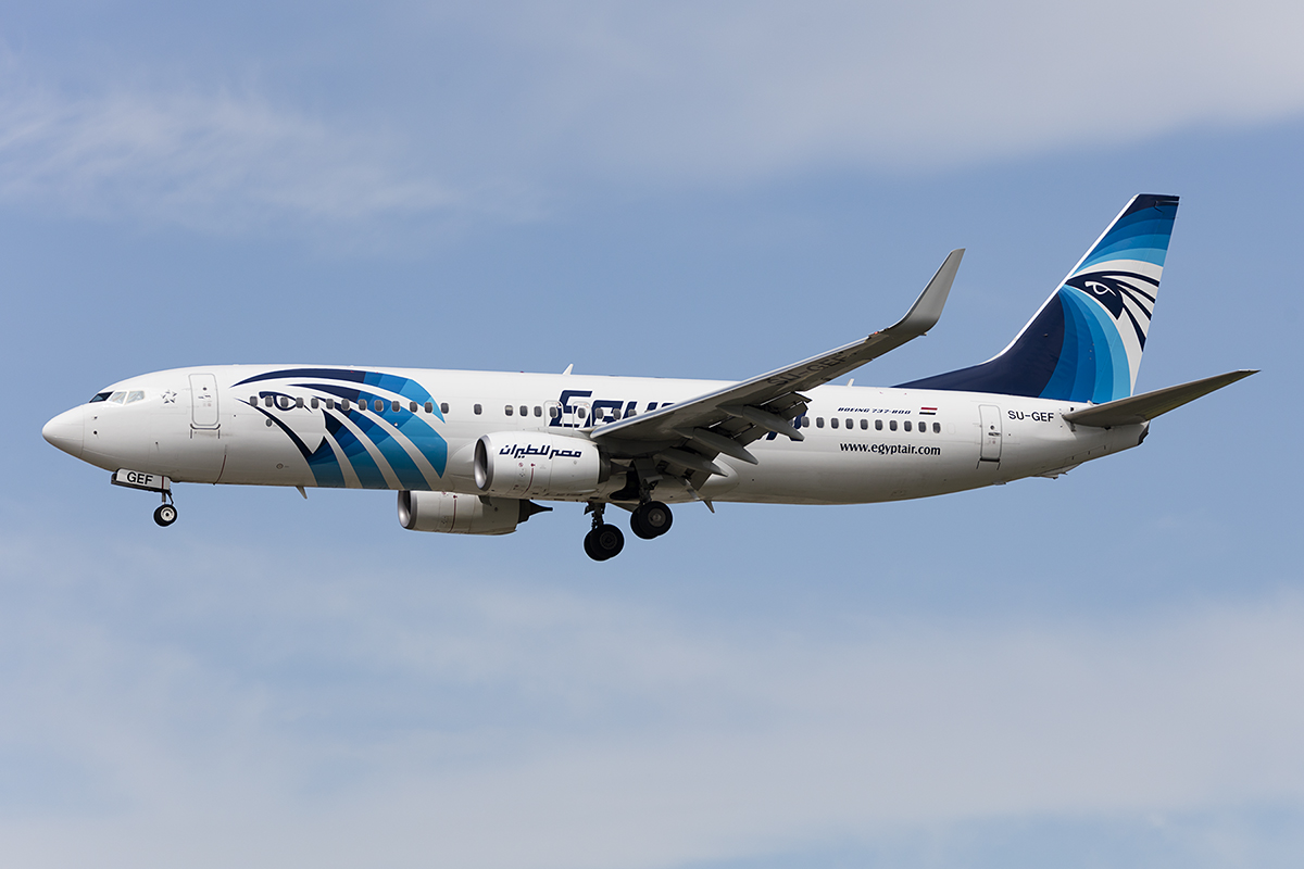 Egypt Air, SU-GEF, Boeing, B737-866, 28.04.2018, FRA, Frankfurt, Germany


