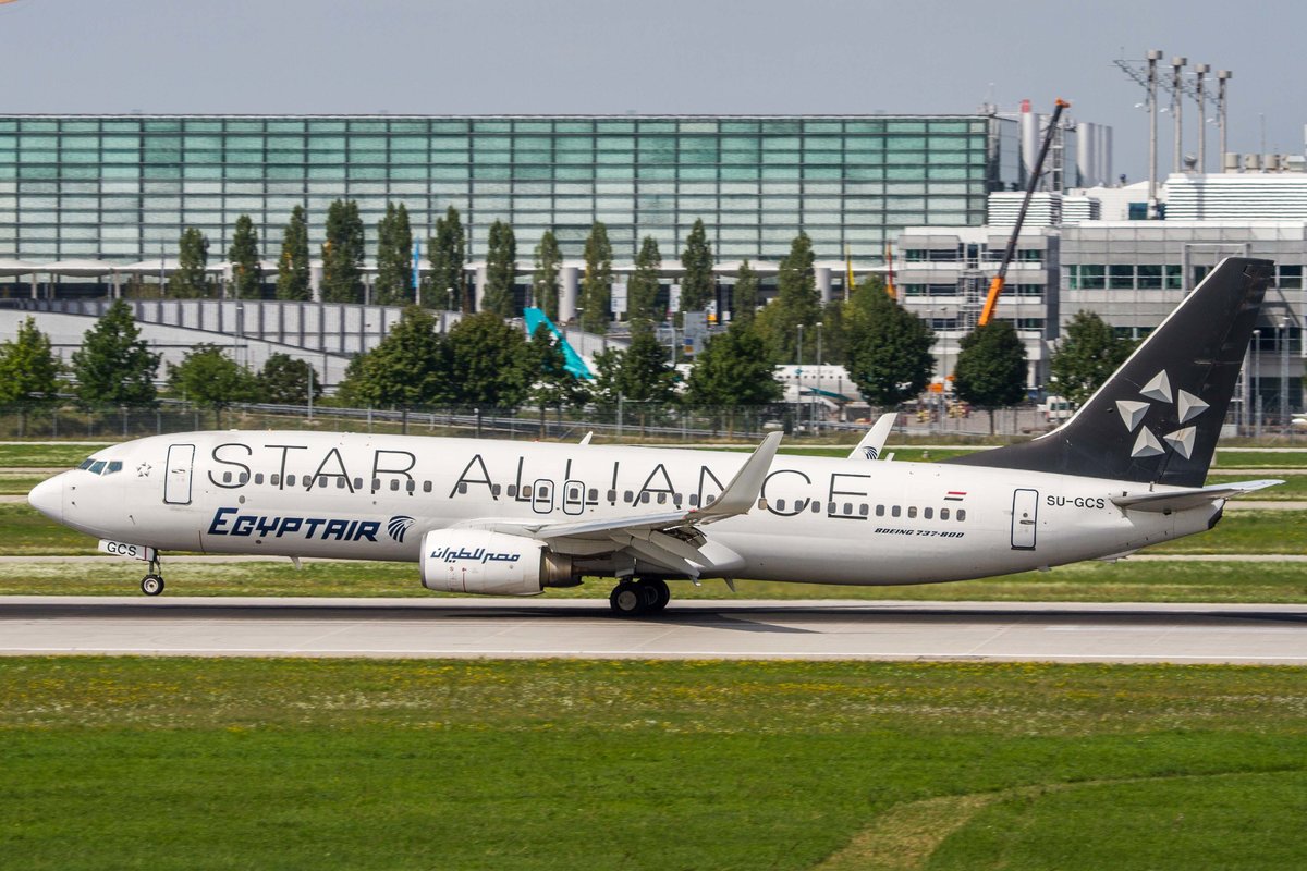 EgyptAir (MS-MSR), SU-GCS, Boeing, 737-866 wl (SA-Lkrg.), 22.08.2017, MUC-EDDM, München, Germany 