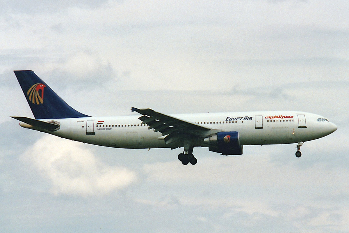 Egyptair, SU-GAZ, Airbus A300-622R, msn: 616, Mai 1997, ZRH Zürich, Switzerland.