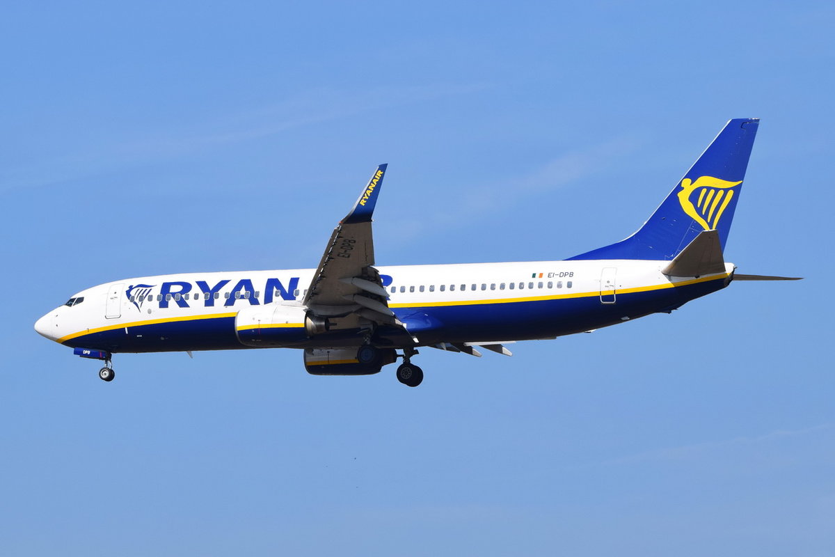 EI-DPB Ryanair Boeing 737-8AS(WL) , 30.03.2019 , MUC