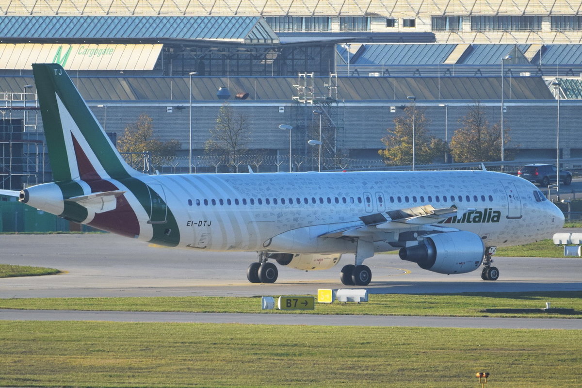 EI-DTJ Alitalia Airbus A320-216 , 13.10.2018 , MUC