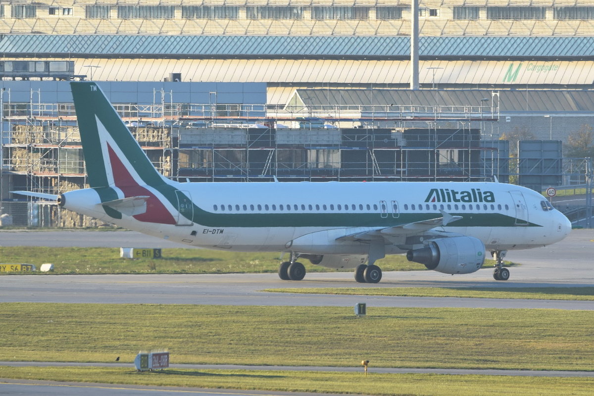 EI-DTM Alitalia Airbus A320-216 , MUC  , 14.10.2018