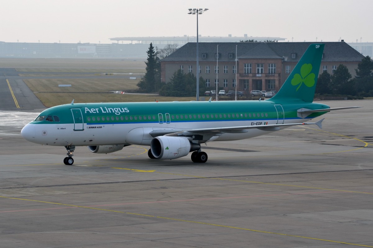 EI-EDP Aer Lingus Airbus A320-214    02.ß3.2014  Berlin-Schönefeld
aus Dublin kommend